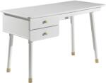 VIPACK Fehér lakkozott íróasztal Vipack Billy 125 x 60 cm (BIBU1214)