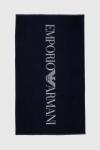 Giorgio Armani pamut törölköző sötétkék - sötétkék Univerzális méret - answear - 28 990 Ft