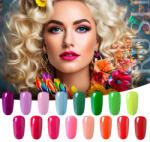  Crush gél lakk kollekció 16 db géllakkal és ajándék margarétával