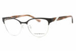Giorgio Armani Emporio Armani 0EA1130 szemüvegkeret csillógó barna / ezüst/Clear demo lencsék női