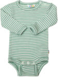 JOHA Body lână merinos și mătase Joha - Green Stripe - scutecila - 96,00 RON