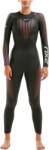 2XU - costum neopren P: 1 Propel Wetsuit pentru femei - negru-roz-portocaliu (WW4994c-BLKABN)