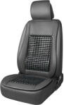 AMIO Husa scaun auto cu bile de masaj, suport lombar si tetiera, dimensiuni 147 x 68 cm, culoare Neagra (AVX-AM03649) - demarc
