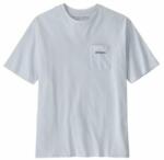 Patagonia Boardshort Logo Pocket Responsibili Tee Men Tricou cu mânecă scurtă Patagonia White L