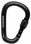 Black Diamond PEARLOCK SCREWGATE Carabină Black