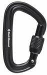 Black Diamond LITEFORGE SCREWGATE Carabină Black