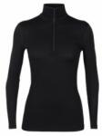 Icebreaker Oasis LS Half Zip Women (104380) Tricou cu mânecă lungă Icebreaker Black001 L