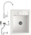 NERO Parma + High-arc Faucet white