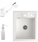 NERO Parma + Shower + dispenser white