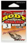 Decoy Worm 107 Body Guard 1/0 bokorugró horog 5 db/csg (819852)
