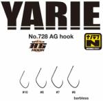Yarie Jespa 728 AG Nanotef #5 Barbless horog (Y728AG05)
