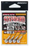 Decoy VJ-30 Standard Head 1, 8g #1 jig fej 5 db/csg (832066)