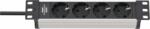 brennenstuhl Alu-Line 4 Plug 2 m (1390007004)
