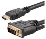 BlackBird BH1302 HDMI apa - DVI 24+1 apa kétirányú, 1 m Fekete kábel (BH1302)