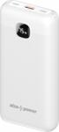 AlzaPower Garnet 20000mAh Power Delivery, 22, 5 W, fehér (APW-PBG20PDW)