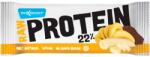 Max Sport Baton proteic cu banane si cacao Raw protein 22%, 50g, Max Sport