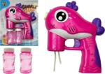 LeanToys Import Leantoys Bubble Gun Funcționat cu baterii roz (6694) Tub balon de sapun