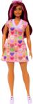 Mattel HJT04 Barbie Fashionistas Szív mintás ruhás baba (HJT04)