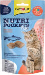 GimCat GimCat Nutri Pockets Pește - Somon (6 x 60 g)