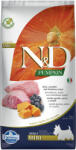 N&D Dog N&D Pumpkin Dog Farmina Grain Free Adult Mini Miel și afine - 2 x 7 kg
