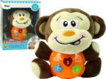 LeanToys Interactive Educational Monkey Brown Sound Lullaby Melodies