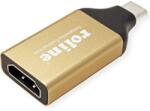 Roline USB Type-C - HDMI arany kijelzőadapter (12.03.3231-10)