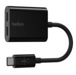 Belkin Connect USB-C Audio + Töltő Adapter (F7U081BTBLK)