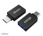 Akasa USB Type-C - Type-A adapter 2db (AK-CBUB62-KT02)