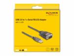 Delock Adapter USB 2.0 Type-A / soros RS-232 D-Sub (61400)