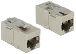 Delock RJ45 CAT6A UTP F/F keystone modul fém (86408) (86408)