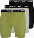 Nike Boxeri pentru bărbați Nike Everyday Cotton Stretch Boxer Brief 3 pary pear/heather grey/black