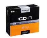 Intenso CD-R Intenso 700MB 10pcs SlimCase"printable" 52x (1801622) (1801622)