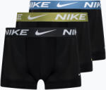 Nike Boxeri bărbați Nike Dri-Fit Essential Micro Trunk pentru bărbați 3 perechi negru/albastru stelar/pear/antracite