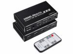 Thunder Germany Thunder HMX-202, HDMI mátrix, elosztó és kapcsoló (2×2) (401-4K0202M)