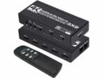 Thunder Germany Thunder HMX-302, HDMI mátrix, elosztó és kapcsoló (3×2) (402-4K0302M)