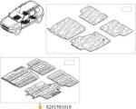 OE RENAULT Стелки за камион renault interior carpets (8201581618)