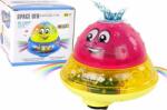 LeanToys Water Polo OZN LED-uri Happy Pink Music (12723)