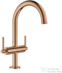 GROHE ATRIO L magasított mosdó csaptelep click-clack leeresztővel, Warm Sunset 21145DA0 (21145DA0)