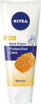 Nivea Crema de maini cu ceara de albine Nivea Protective Care , 75 ml, ungere, hidratare, protectoare, netezire, catifelare (0184641)