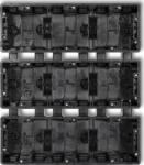 Karlik DECO cutie de instalare cu 9 ori (3 nivele, 3 verticale) negru DPM-3x3 (DPM-3x3)