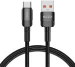 Tech-Protect Ultraboost Evo kábel USB-A - USB-C 100W 5A 100cm fekete (THP2601)