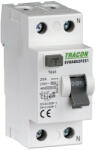 TRACON EVOAGS2P1001 Áram-védőkapcsoló, 2 pólusú 100A, 100mA, 10kA, A/S (EVOAGS2P1001)