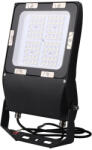 TRACON RSMDCA300W LED fényvető, aszimmetrikus, dimmelhető 100-240VAC, 50Hz, 300W, 51.000lm, 4000K, IP66, 1-10V, EEI=C (RSMDCA300W)