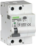 TRACON EVOBKM2C1003 Kombinált védőkapcsoló, 2P, 3modul, C karakterisztika C10A, 30 mA, 6kA, B (EVOBKM2C1003)