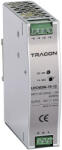Tracon LDCVDIN-75-12 DIN sínre szerelhető tápegységszabályozható DC kimenettel 100-200VAC, 1, 6A/DC12V, 6, 3A/75W (LDCVDIN-75-12)