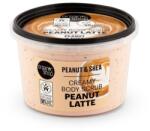 Organic Shop Peanut Latte krémes testradír mogyoróval és shea vajjal, 250 ml