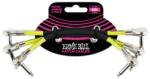 Ernie Ball 6059 Patch Kábel 15cm Lapos Fekete