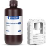 Anycubic Fehér Anycubic ABS Like Resin V2 UV 405nm Resin, Vízzel mosható fotopolimer műgyanta 1KG
