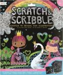 Kolorowe Baloniki Scratch & Scribble Princess Garden (370089)