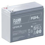 FIAMM 12FGHL34 12V 9Ah Nagy kisütőáramú ipari zárt (zselés) ólomakkumulátor (Fiamm-12FGHL34)